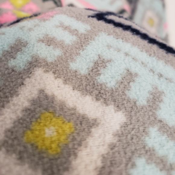 soft tribal print fleece long pajama pants - Picture 5 of 7